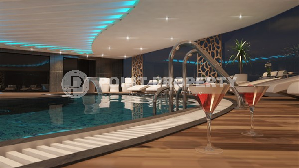 Продаются квартиры в строящемся малоэтажном комплексе, район Оба, Аланья-id-3172-фото-24