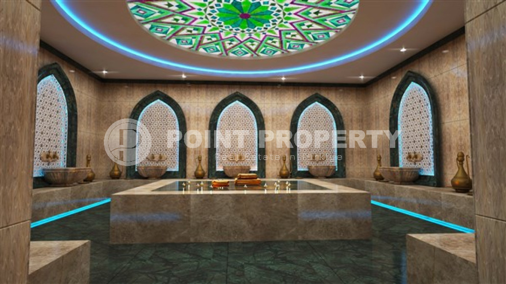 Продаются квартиры в строящемся малоэтажном комплексе, район Оба, Аланья-id-3172-фото-25