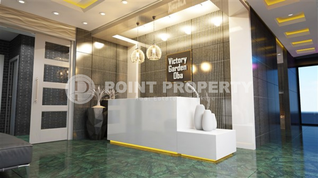 Продаются квартиры в строящемся малоэтажном комплексе, район Оба, Аланья-id-3172-фото-27