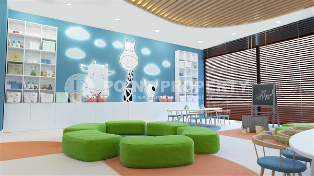 Продаются квартиры в строящемся малоэтажном комплексе, район Оба, Аланья-id-3172-фото-31