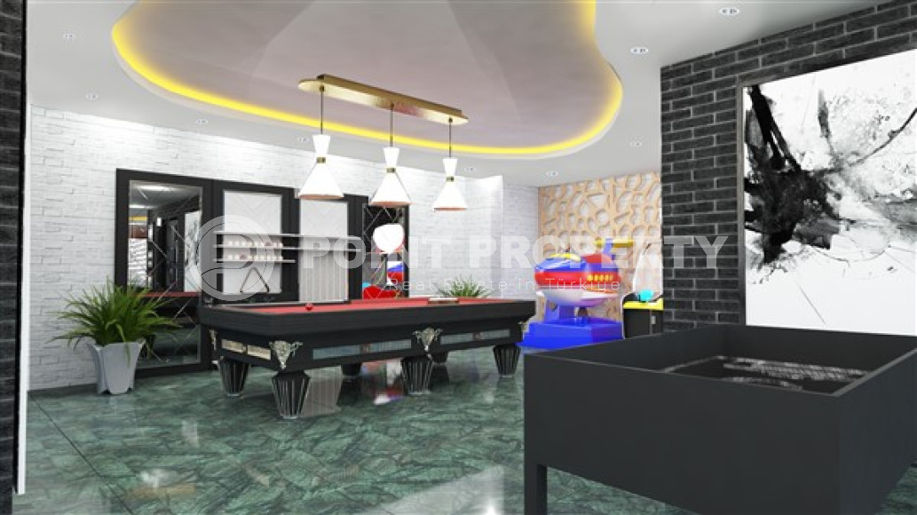 Продаются квартиры в строящемся малоэтажном комплексе, район Оба, Аланья-id-3172-фото-34