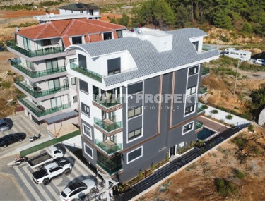 New 2+1 apartment in a building in 2022, upper Oba Alanya district, with two bathrooms-id-3173-photo-1
