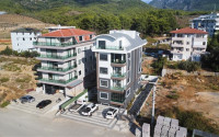 New 2+1 apartment in a building in 2022, upper Oba Alanya district, with two bathrooms-id-3173-photo-3