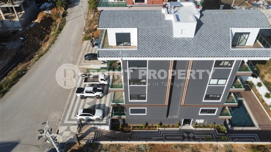 New 2+1 apartment in a building in 2022, upper Oba Alanya district, with two bathrooms-id-3173-photo-4