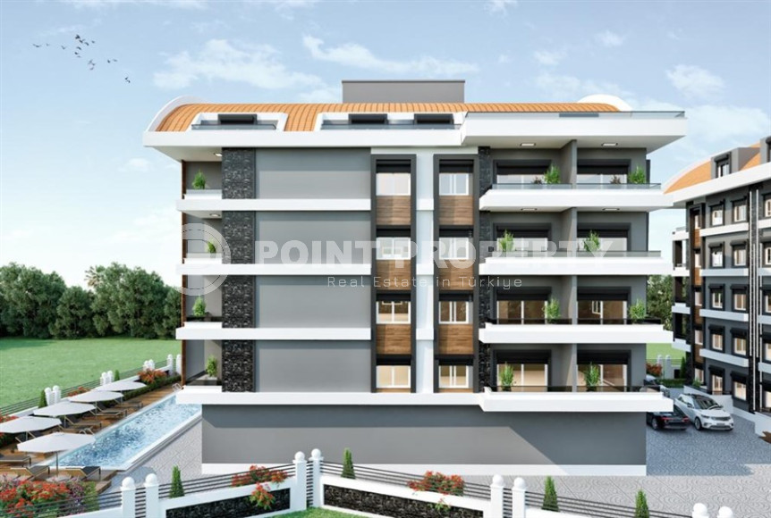 Inexpensive apartments in installments in the promising area of Alanya Payallar, 1+1, 4+1-id-1283-photo-27