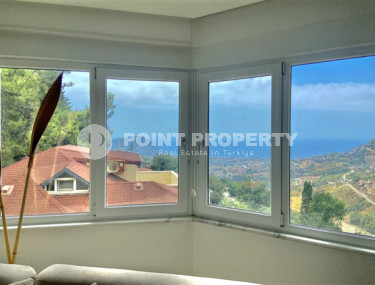 Large view duplex 160 m² in a house for two owners, Alanya, Bektash-id-3180-photo-1