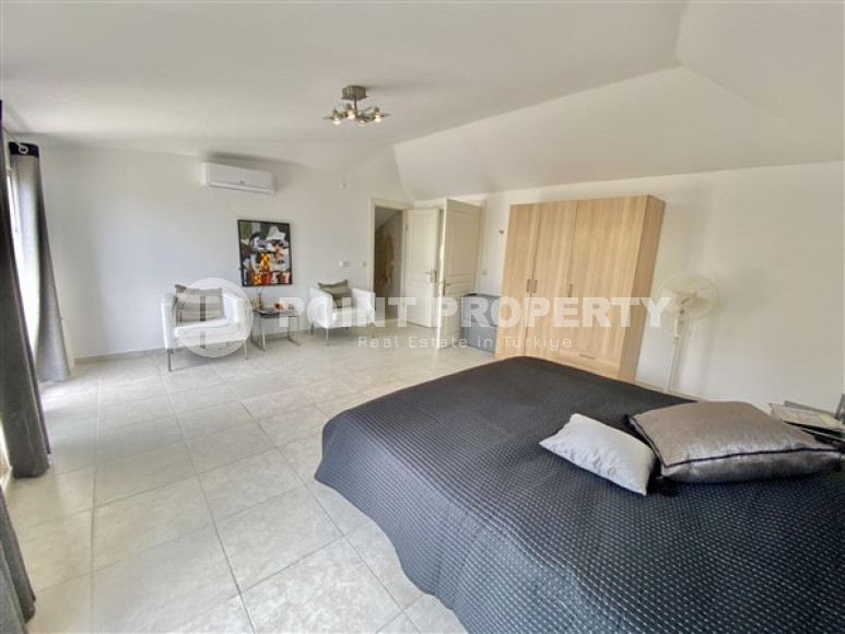 Большой видовой дуплекс 160 м² в доме на двух хозяев, Аланья, Бекташ-id-3180-фото-12