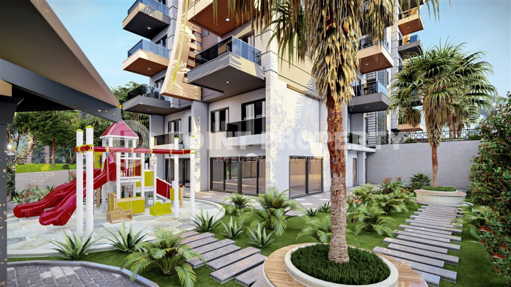 Инвестиционное предложение апартаментов в строящемся комплексе в Газипаша, 1+1 и пентхаусы 2+1 с отдельной кухней-id-1284-фото-3