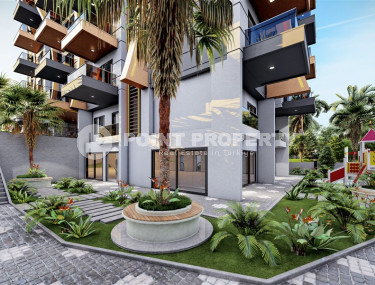 Инвестиционное предложение апартаментов в строящемся комплексе в Газипаша, 1+1 и пентхаусы 2+1 с отдельной кухней-id-1284-фото-4