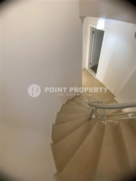 Трёхуровневая вилла 4+2 под гражданство, с панорамным видом на море и горы, Аланья, Тепе-id-3181-фото-7