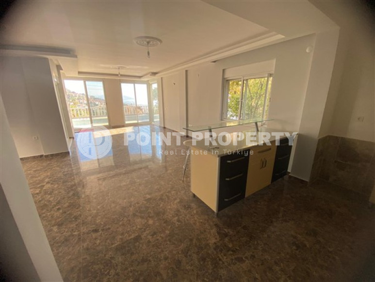 Трёхуровневая вилла 4+2 под гражданство, с панорамным видом на море и горы, Аланья, Тепе-id-3181-фото-11