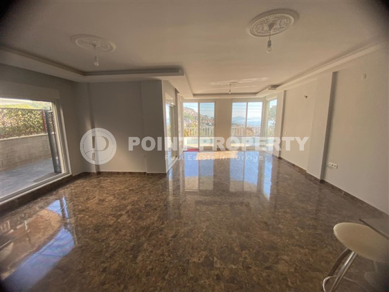 Трёхуровневая вилла 4+2 под гражданство, с панорамным видом на море и горы, Аланья, Тепе-id-3181-фото-17