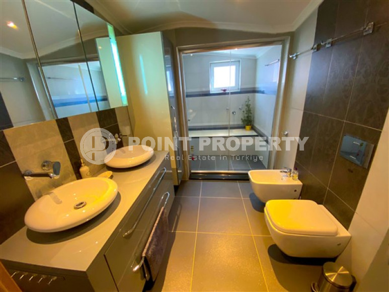 Панорамный дуплекс 4+1 в 350 метрах от моря, Конаклы, Аланья-id-3182-фото-12