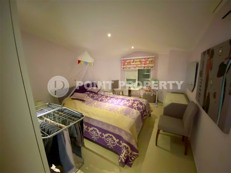 Панорамный дуплекс 4+1 в 350 метрах от моря, Конаклы, Аланья-id-3182-фото-13