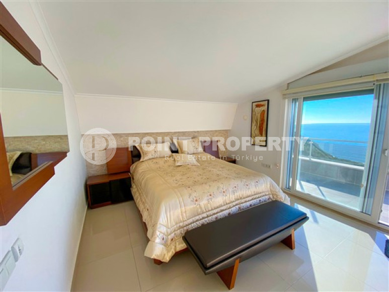 Панорамный дуплекс 4+1 в 350 метрах от моря, Конаклы, Аланья-id-3182-фото-14