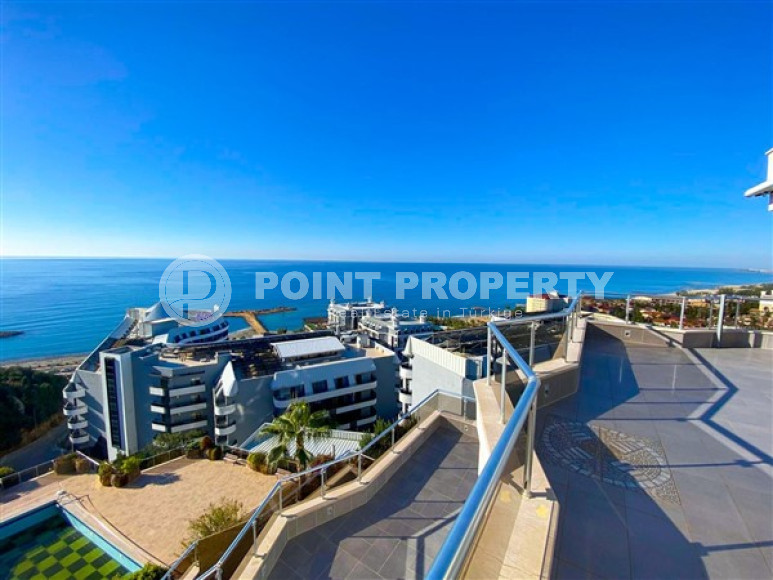 Панорамный дуплекс 4+1 в 350 метрах от моря, Конаклы, Аланья-id-3182-фото-20