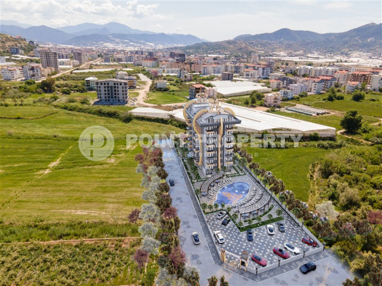 Инвестиционное предложение апартаментов в строящемся комплексе в Газипаша, 1+1 и пентхаусы 2+1 с отдельной кухней-id-1284-фото-10