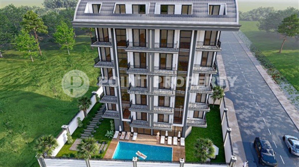 Apartments with an area of 44 - 109 m2 in a luxury investment project, Avsallar district, Alanya, a kilometer from the sea-id-3184-photo-2