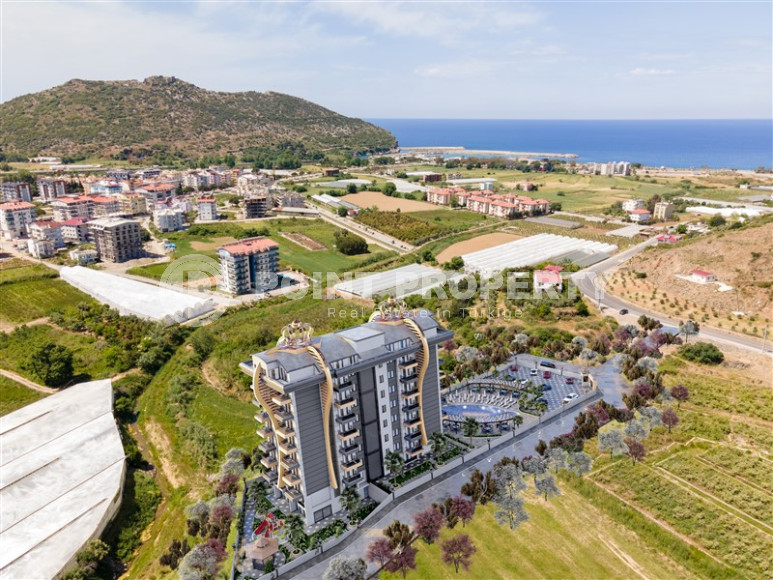 Инвестиционное предложение апартаментов в строящемся комплексе в Газипаша, 1+1 и пентхаусы 2+1 с отдельной кухней-id-1284-фото-12