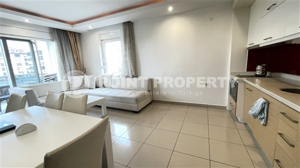 Comfortable two-room apartment in Kestel, Alanya, with a private beach-id-3186-photo-4