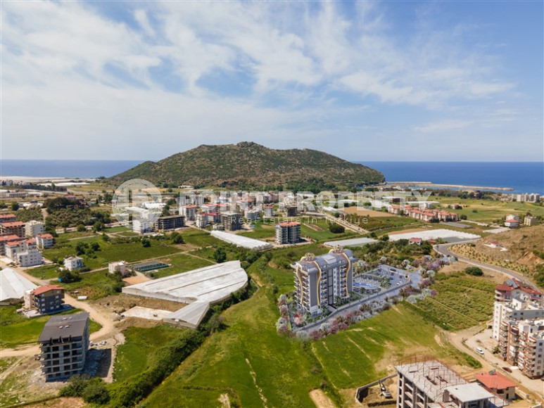 Инвестиционное предложение апартаментов в строящемся комплексе в Газипаша, 1+1 и пентхаусы 2+1 с отдельной кухней-id-1284-фото-13