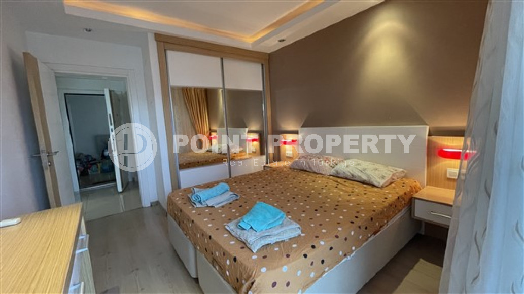 Comfortable two-room apartment in Kestel, Alanya, with a private beach-id-3186-photo-14