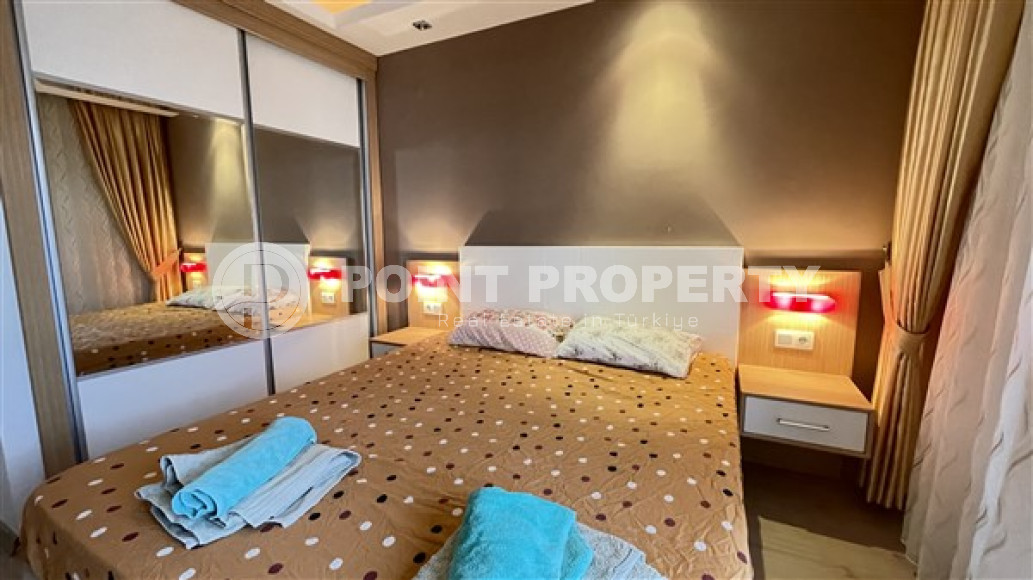Comfortable two-room apartment in Kestel, Alanya, with a private beach-id-3186-photo-16