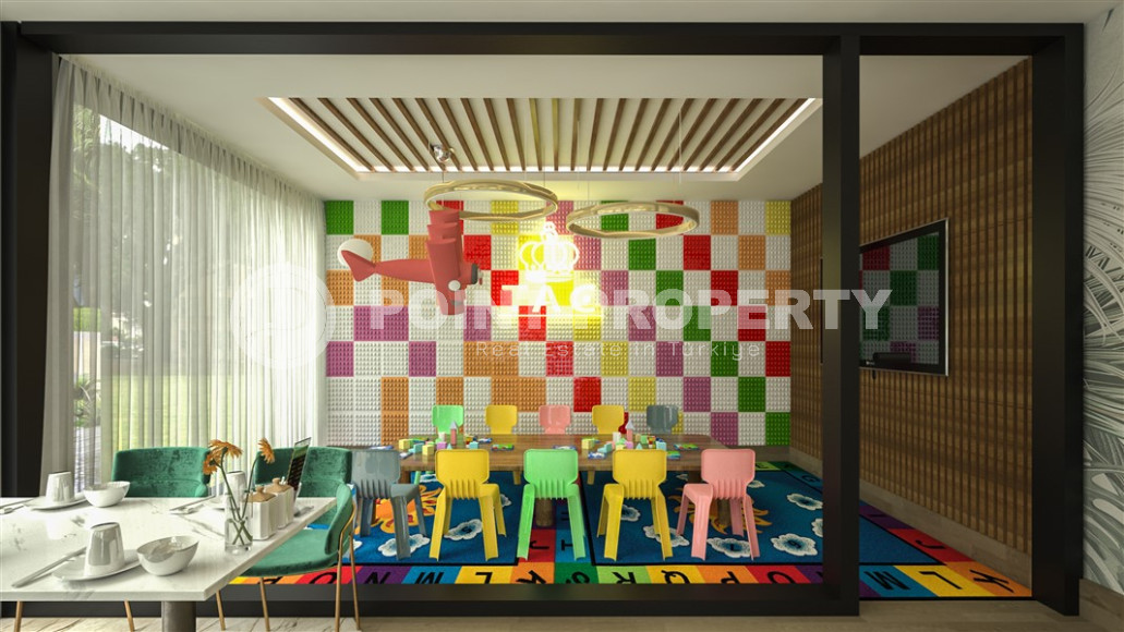 Инвестиционное предложение апартаментов в строящемся комплексе в Газипаша, 1+1 и пентхаусы 2+1 с отдельной кухней-id-1284-фото-16