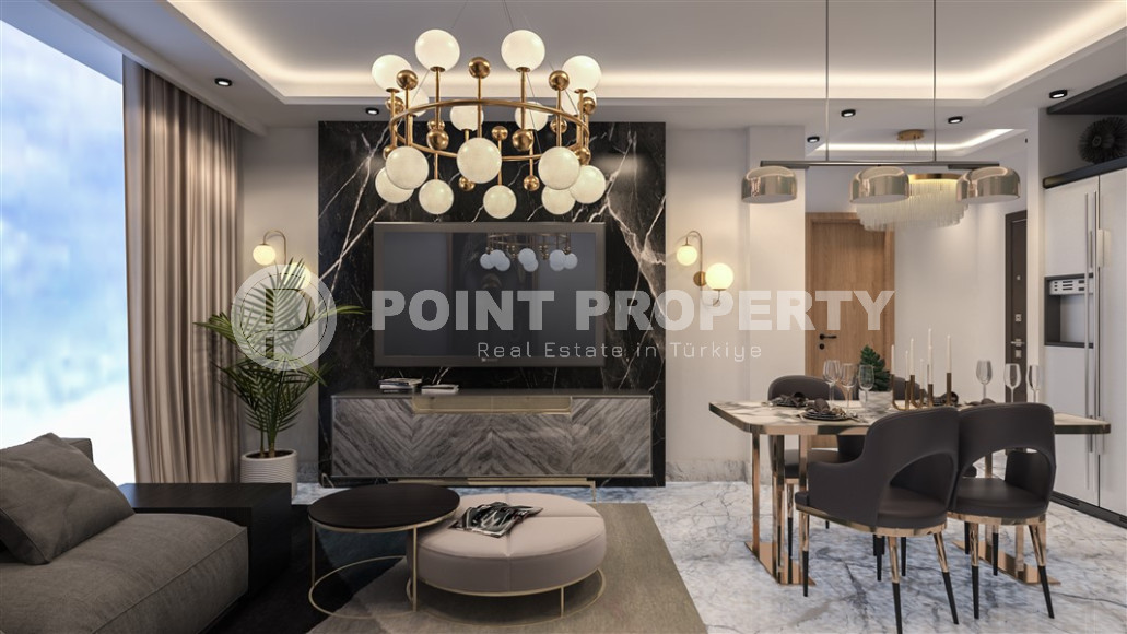 Инвестиционное предложение апартаментов в строящемся комплексе в Газипаша, 1+1 и пентхаусы 2+1 с отдельной кухней-id-1284-фото-18