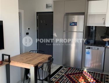 Небольшая квартира в недавно построенном комплексе 2022 года, район Оба, Аланья-id-3190-фото-2