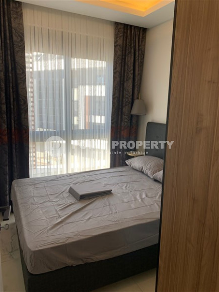 Небольшая квартира в недавно построенном комплексе 2022 года, район Оба, Аланья-id-3190-фото-5