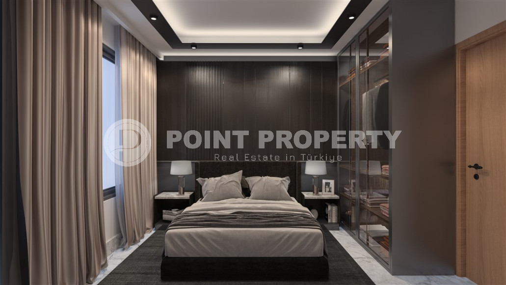 Инвестиционное предложение апартаментов в строящемся комплексе в Газипаша, 1+1 и пентхаусы 2+1 с отдельной кухней-id-1284-фото-20