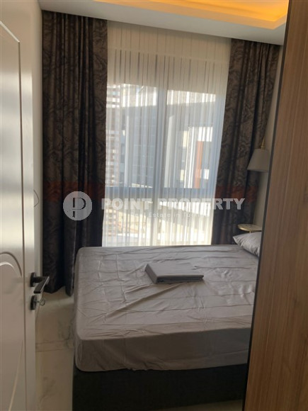 Небольшая квартира в недавно построенном комплексе 2022 года, район Оба, Аланья-id-3190-фото-6