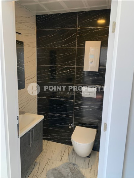 Небольшая квартира в недавно построенном комплексе 2022 года, район Оба, Аланья-id-3190-фото-8