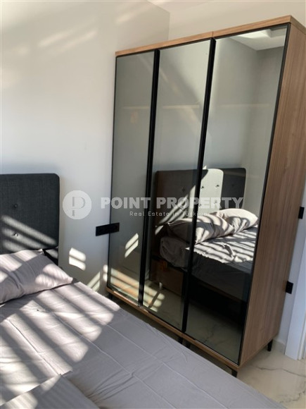 Небольшая квартира в недавно построенном комплексе 2022 года, район Оба, Аланья-id-3190-фото-9