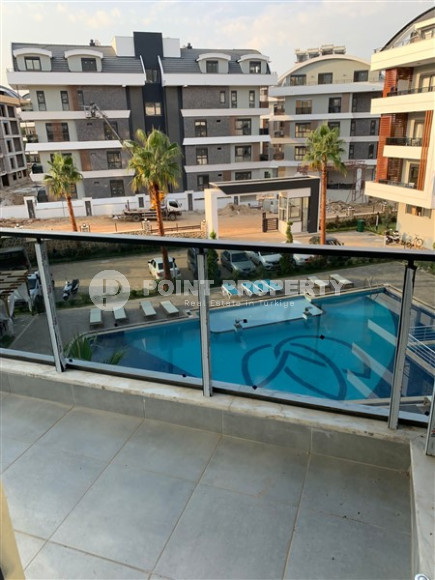 Небольшая квартира в недавно построенном комплексе 2022 года, район Оба, Аланья-id-3190-фото-11