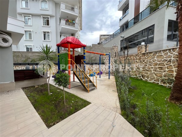 Небольшая квартира в недавно построенном комплексе 2022 года, район Оба, Аланья-id-3190-фото-15