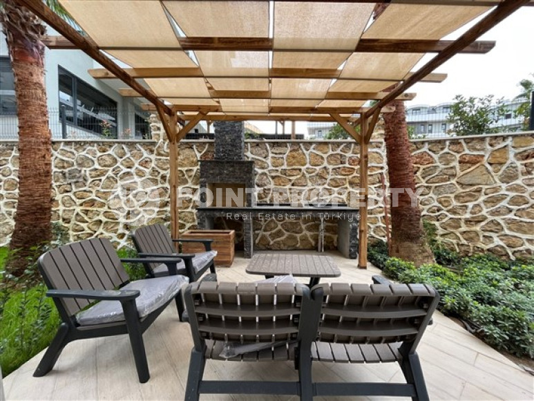 Небольшая квартира в недавно построенном комплексе 2022 года, район Оба, Аланья-id-3190-фото-21