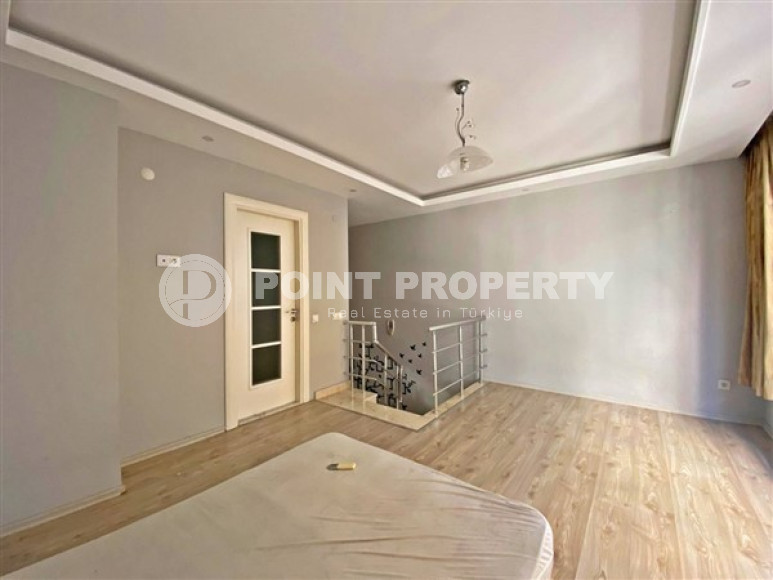 Компактный пентхаус с планировкой 1+1 в районе Джикджилли, Аланья, в пятиэтажном комплексе-id-3191-фото-7