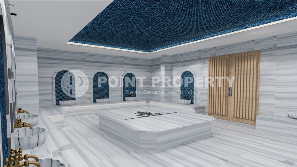 Инвестиционное предложение апартаментов в строящемся комплексе в Газипаша, 1+1 и пентхаусы 2+1 с отдельной кухней-id-1284-фото-23