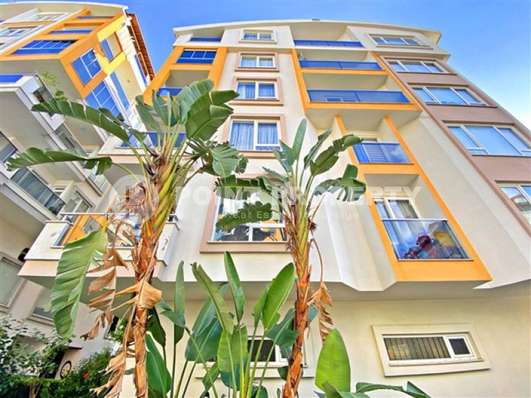 Компактный пентхаус с планировкой 1+1 в районе Джикджилли, Аланья, в пятиэтажном комплексе-id-3191-фото-18