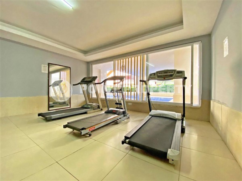 Компактный пентхаус с планировкой 1+1 в районе Джикджилли, Аланья, в пятиэтажном комплексе-id-3191-фото-22