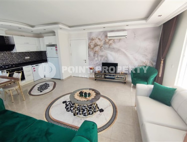Two-room apartment 65 m² overlooking the ruins of an ancient castle in Mahmutlar, Alanya-id-3192-photo-3