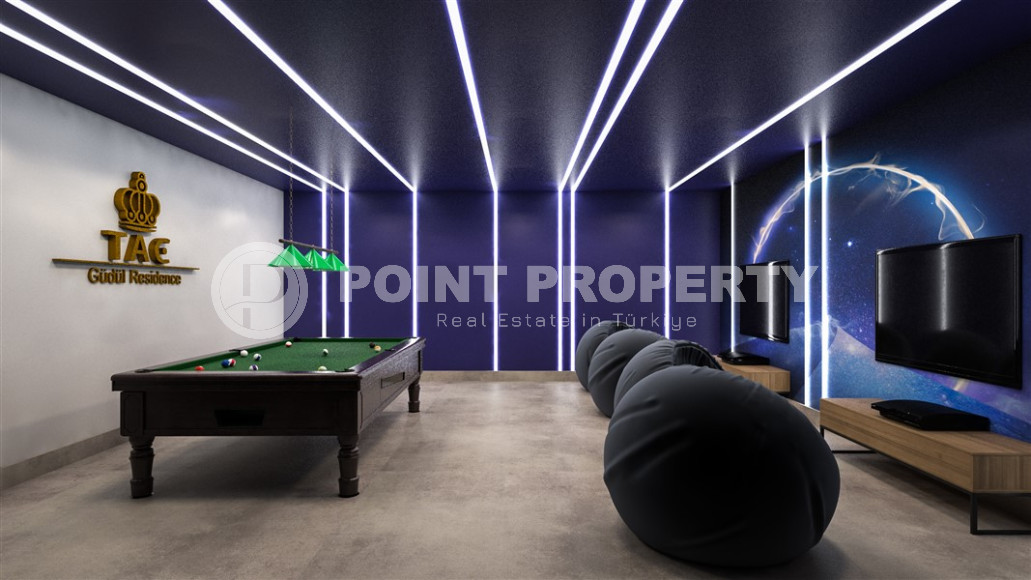 Инвестиционное предложение апартаментов в строящемся комплексе в Газипаша, 1+1 и пентхаусы 2+1 с отдельной кухней-id-1284-фото-25