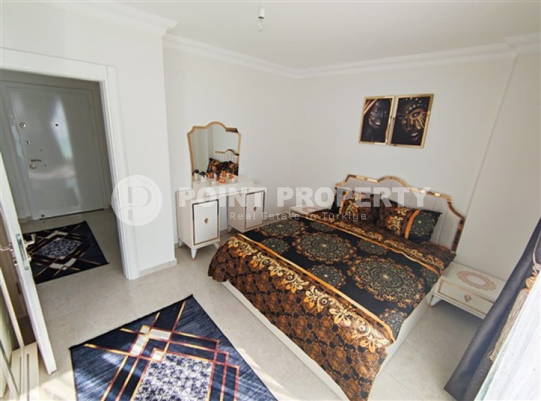 Two-room apartment 65 m² overlooking the ruins of an ancient castle in Mahmutlar, Alanya-id-3192-photo-7