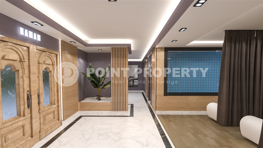 Инвестиционное предложение апартаментов в строящемся комплексе в Газипаша, 1+1 и пентхаусы 2+1 с отдельной кухней-id-1284-фото-27