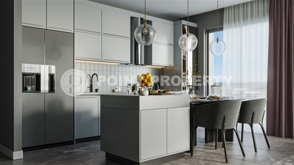 Apartments and duplexes of various layouts with an area of 43 - 175 m2, Payallar area, Alanya-id-3196-photo-4