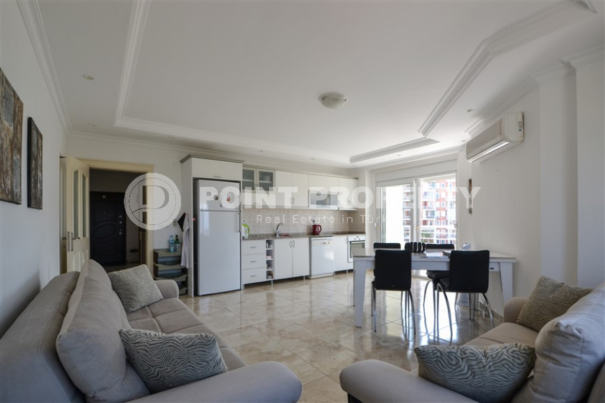 Просторные апартаменты 2+1 площадью 92 м2 в большом комплексе в Тосмуре, Аланья, 800 метрах от моря-id-1285-фото-11