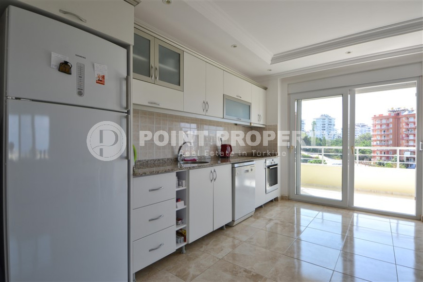 Просторные апартаменты 2+1 площадью 92 м2 в большом комплексе в Тосмуре, Аланья, 800 метрах от моря-id-1285-фото-12