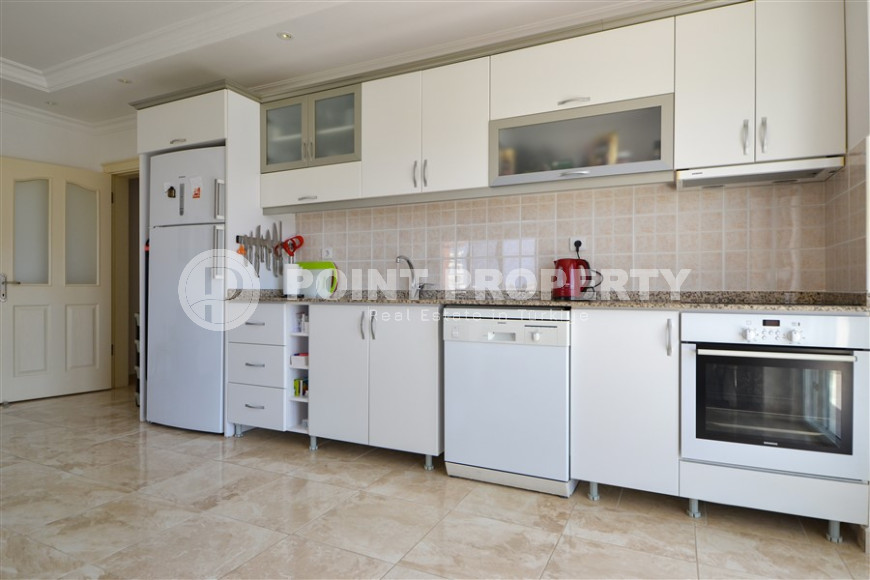 Просторные апартаменты 2+1 площадью 92 м2 в большом комплексе в Тосмуре, Аланья, 800 метрах от моря-id-1285-фото-13